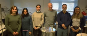 Equipo de Conuar, CNEA e INCAPE trabajando en conjunto.